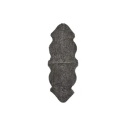 Newzealandsk korthåret lammeskind, graphite
