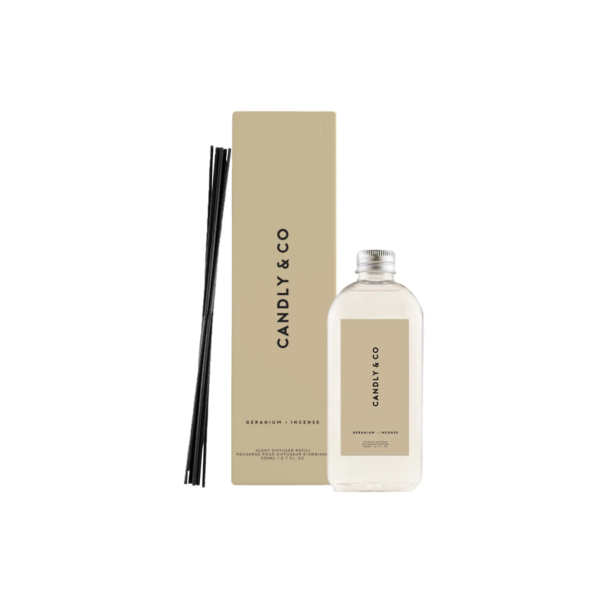 No. 1 Diffuser Refill, Geranium/Incense
