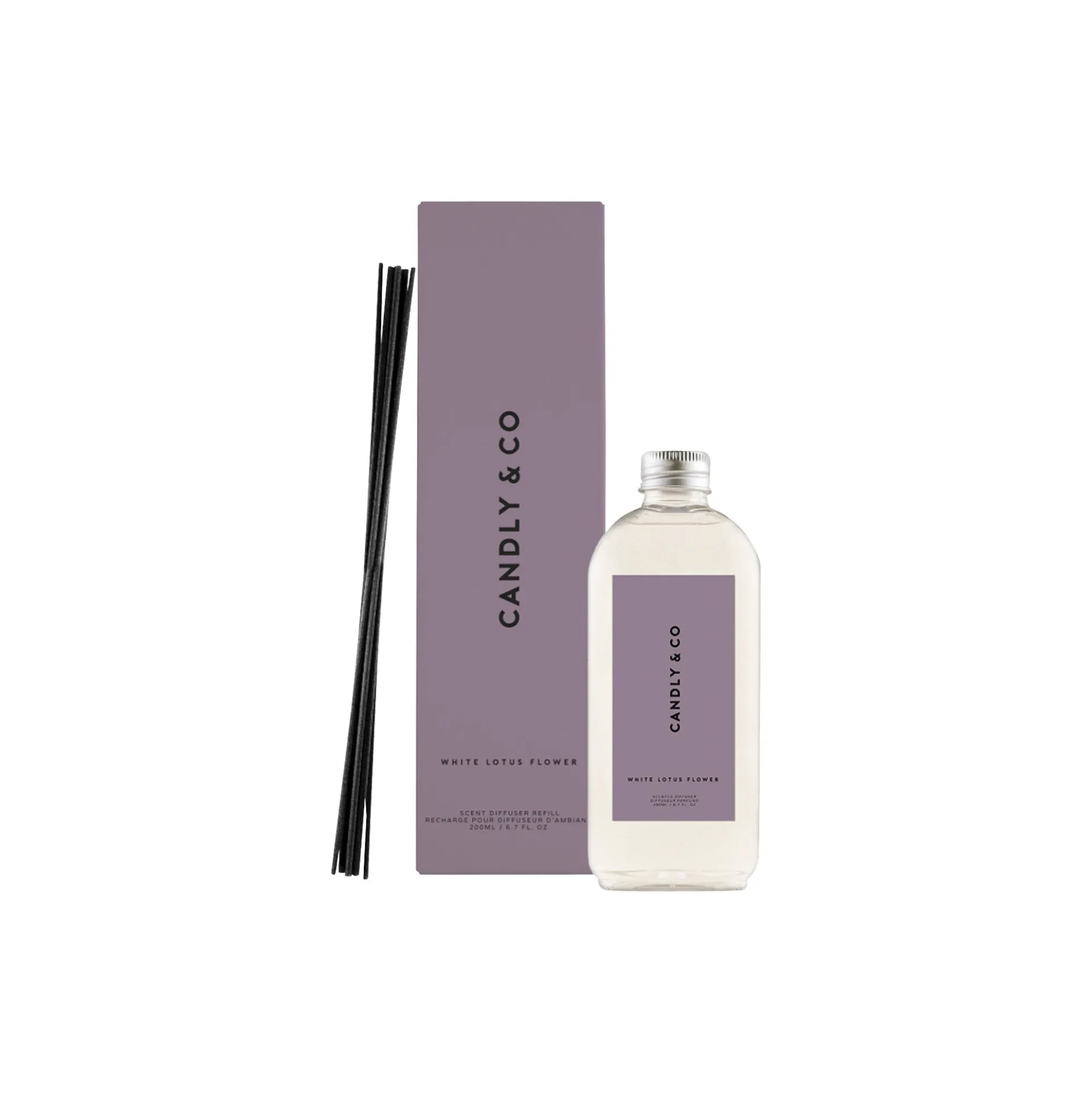 No. 8 Diffuser Refill, White Lotus Flower