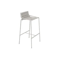 Noel Bar Chair, steel/fair grey