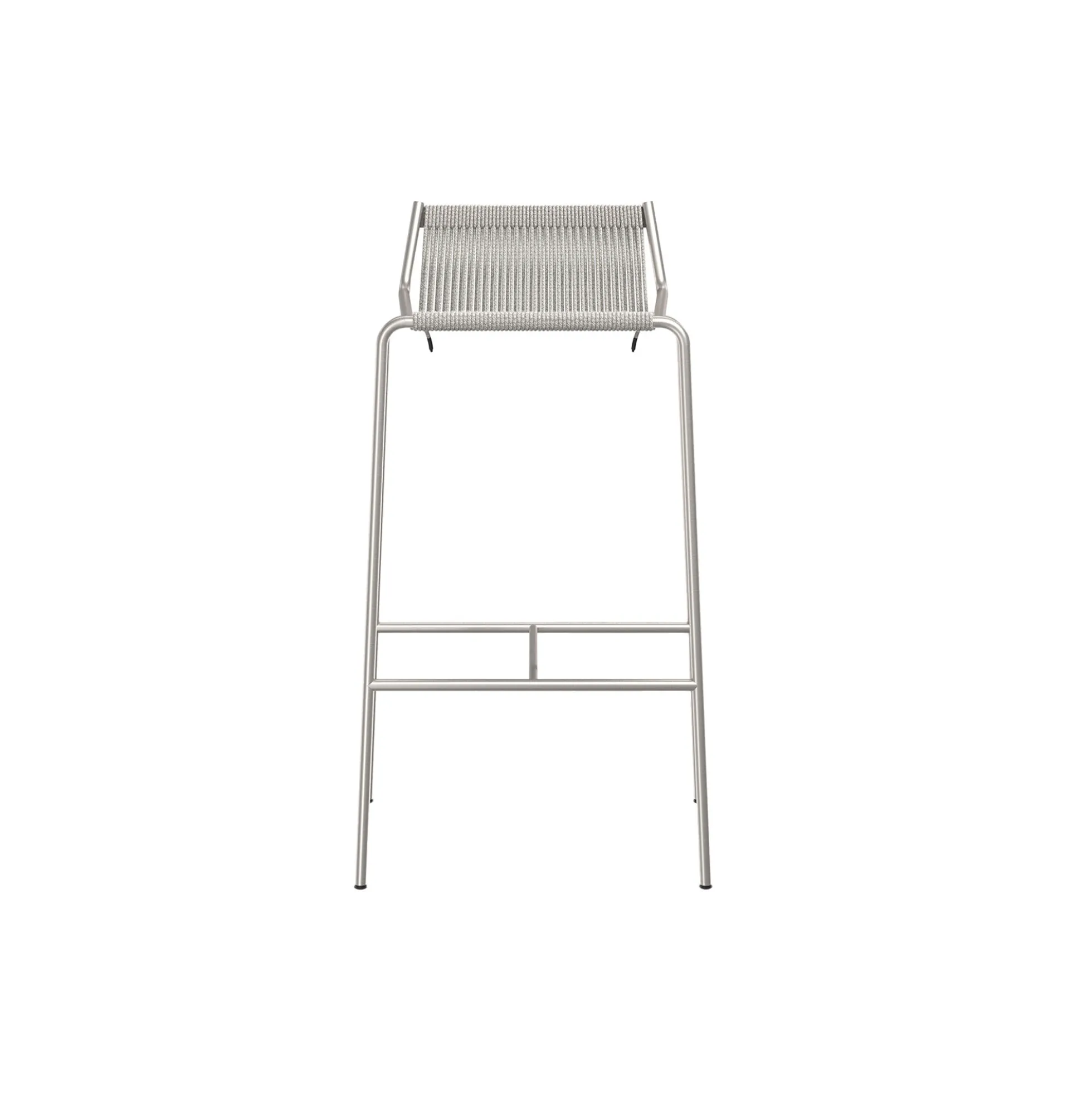 Noel Bar Chair, steel/fair grey