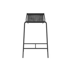 Noel Counter Chair, black/black