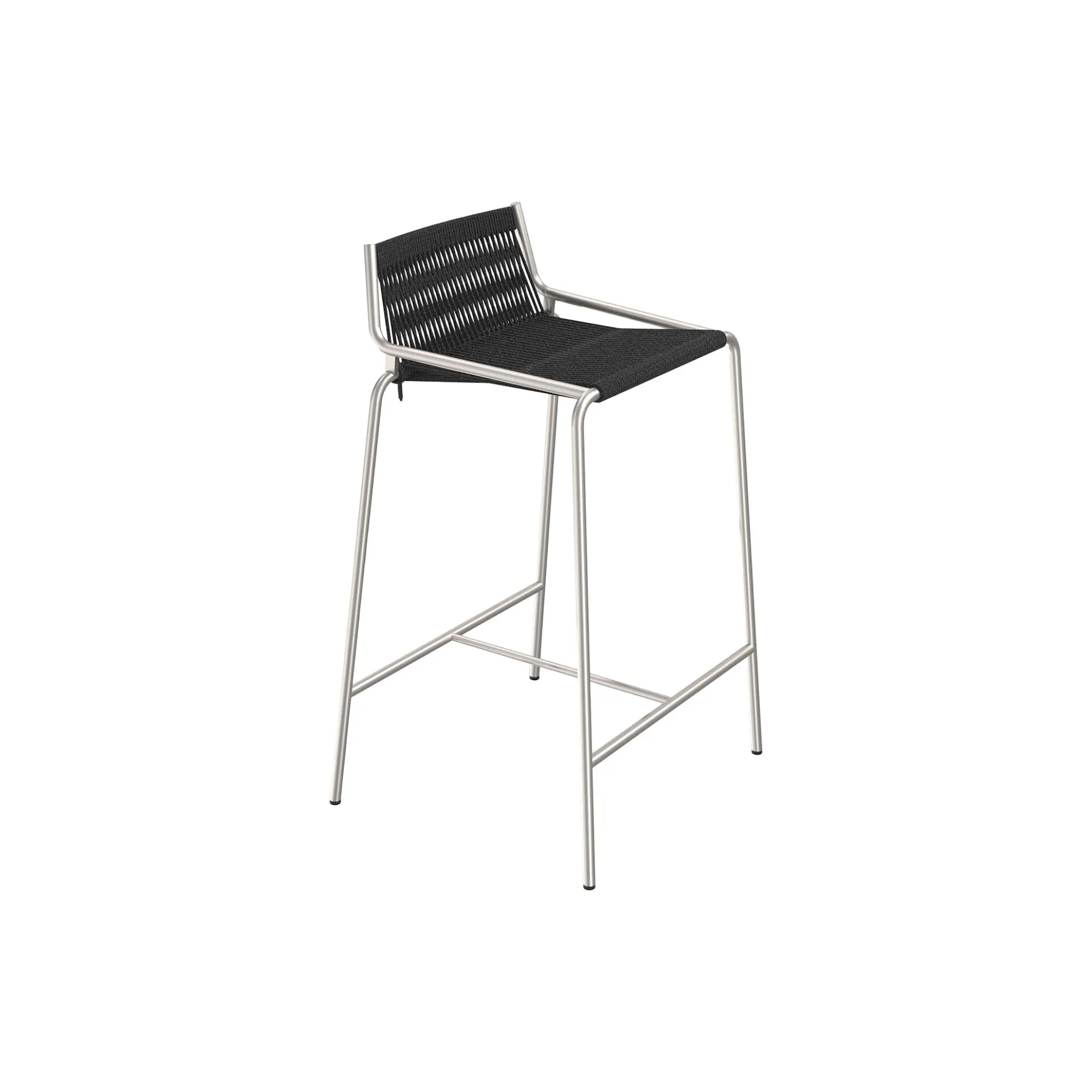 Noel Counter Chair, steel/black