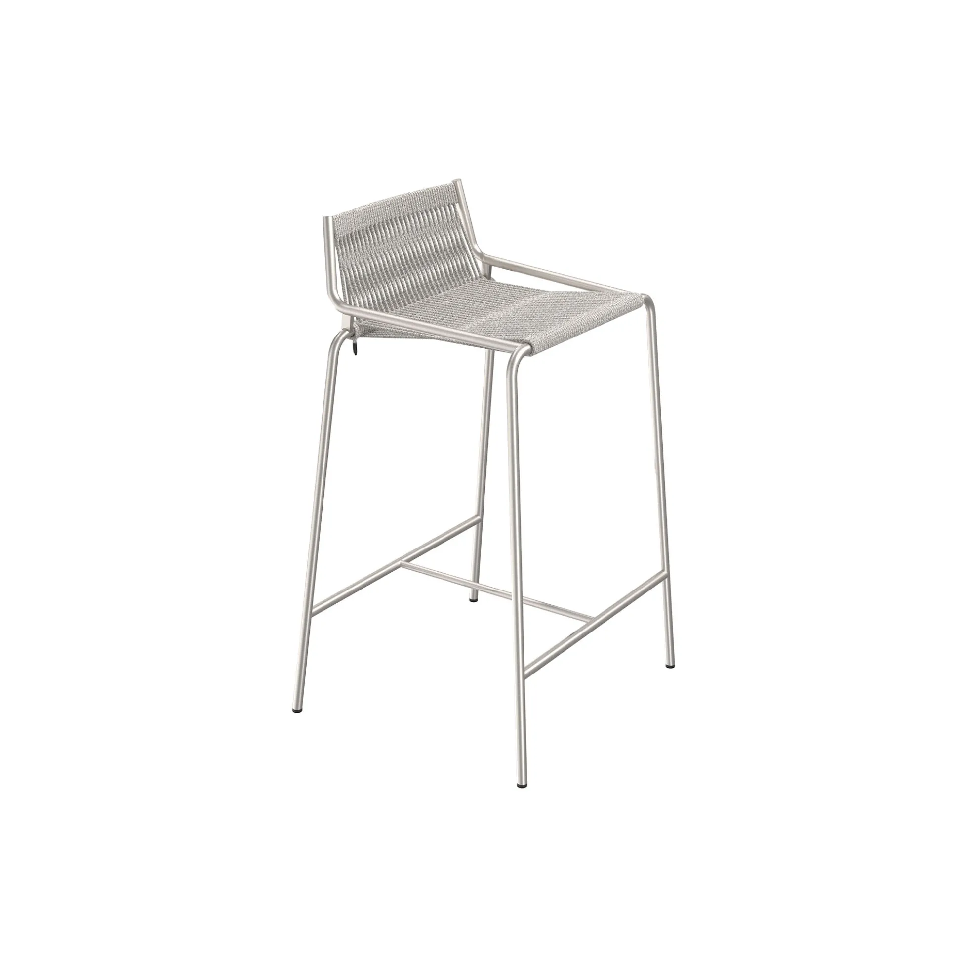 Noel Counter Chair, steel/fair grey