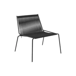Noel Lounge Chair, black/black