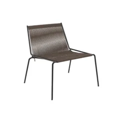 Noel Lounge Chair, black/dark grey