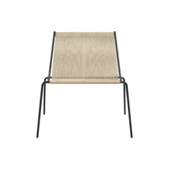Noel Lounge Chair, black/nature