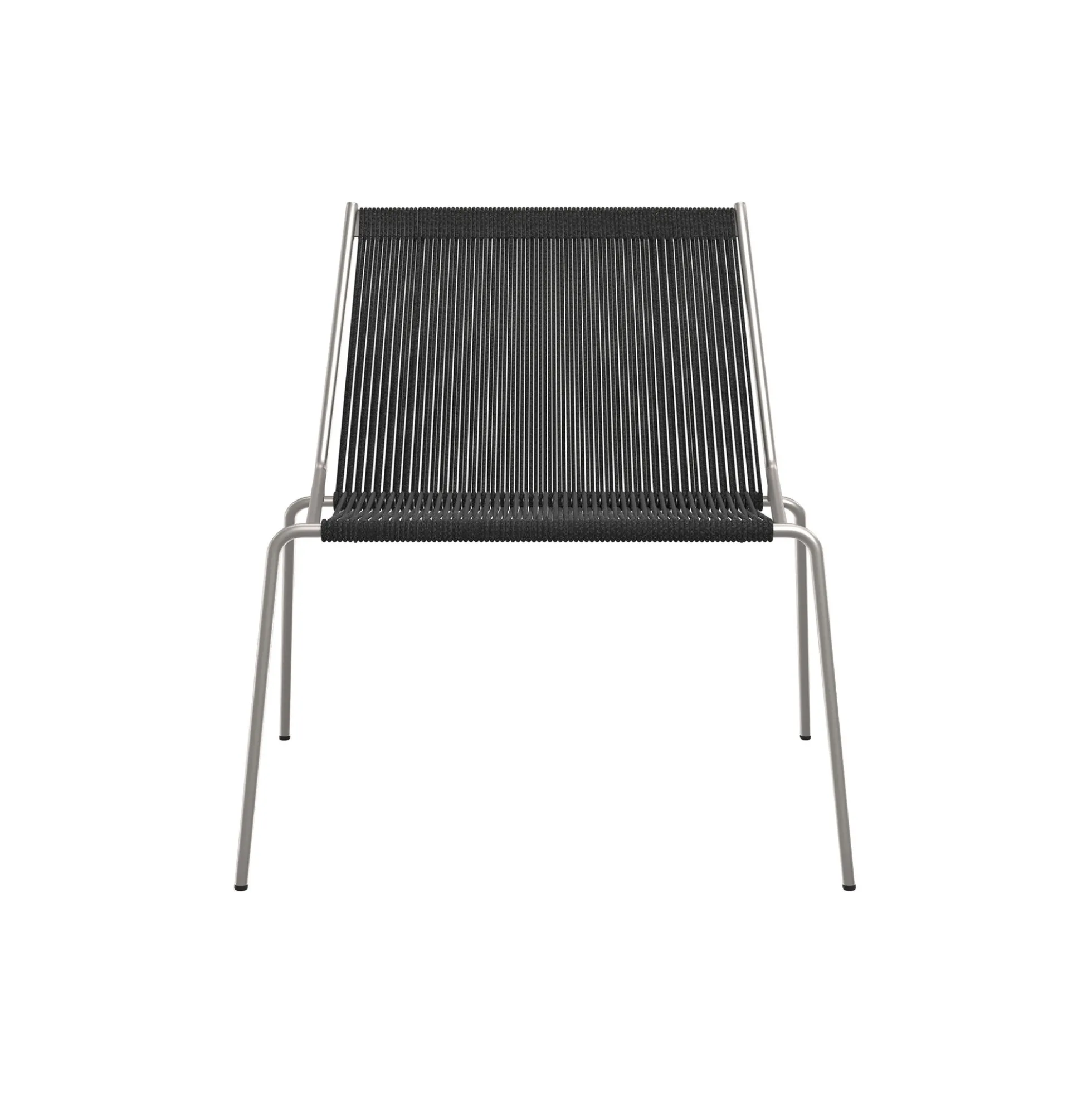 Noel Lounge Chair, steel/black