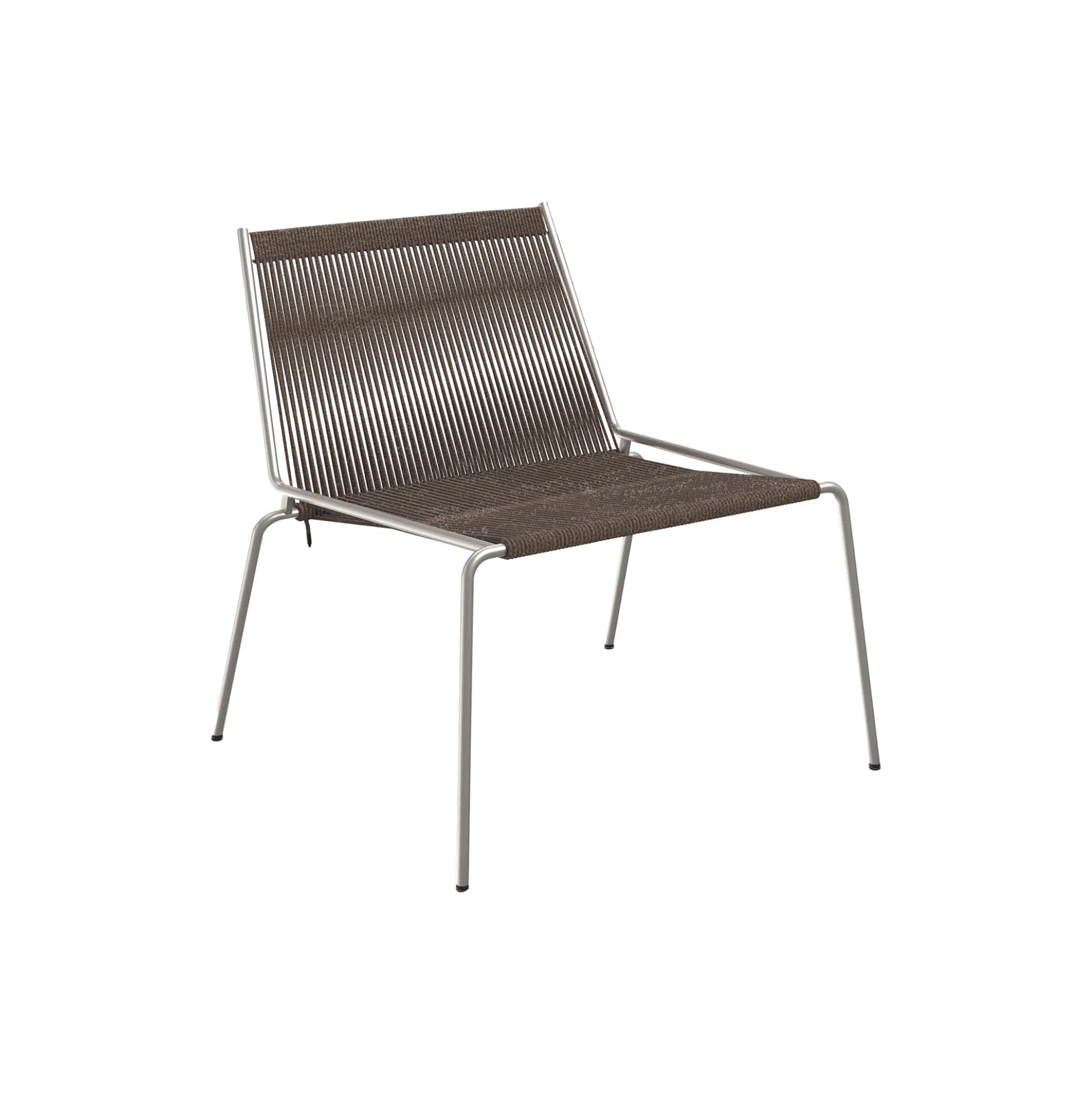 Noel Lounge Chair, steel/dark grey