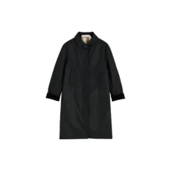 Noor Coat Oilskin, black