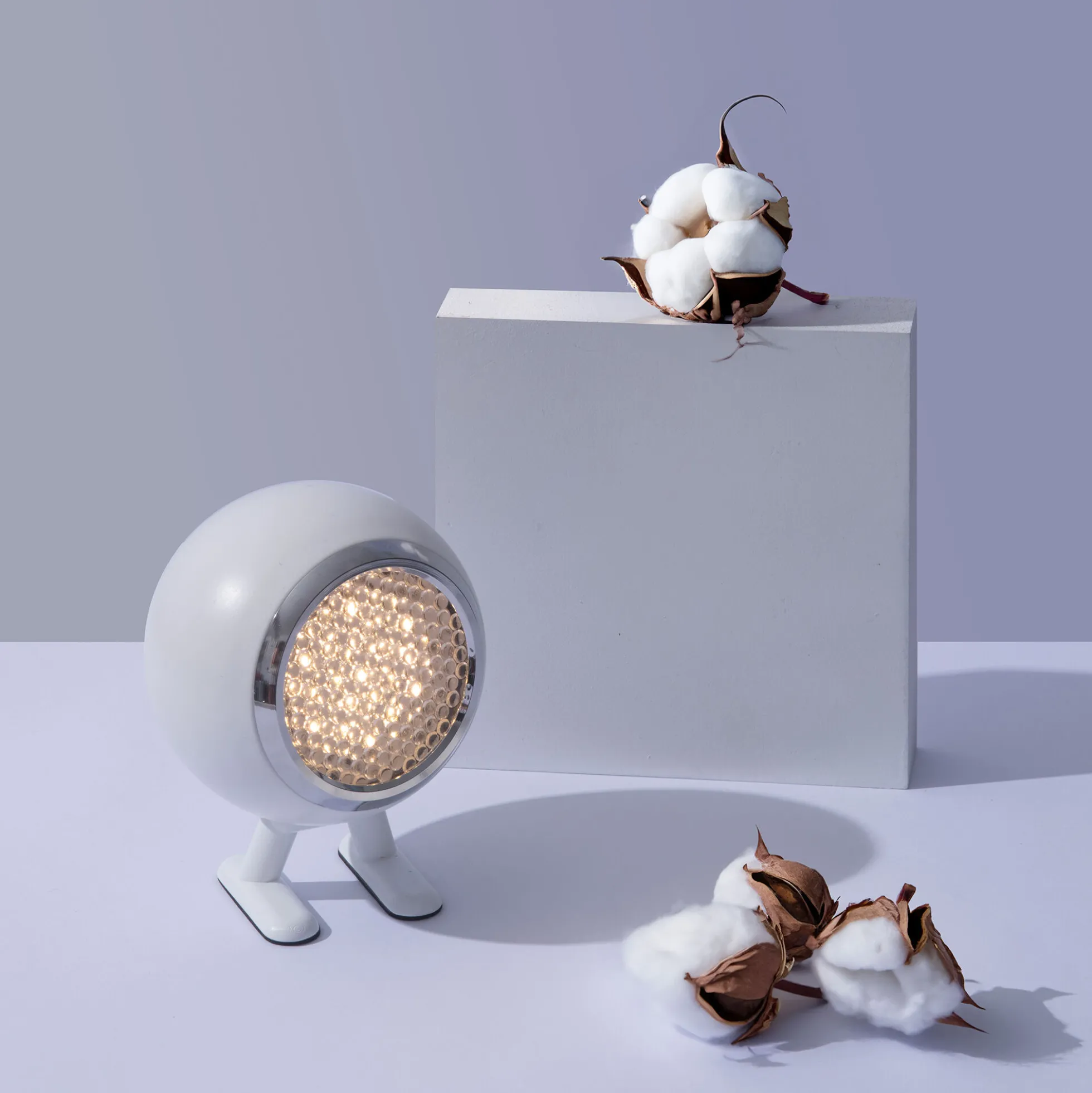 Norbitt LED Rechargeable Lamp, cotton white