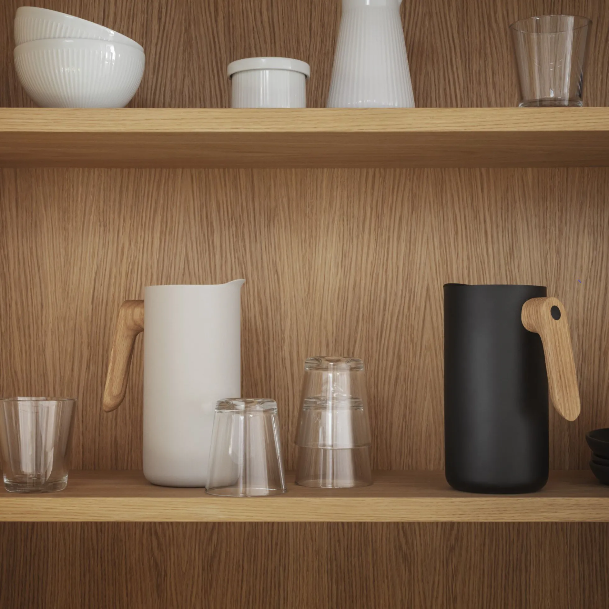 Nordic Kitchen kande, black