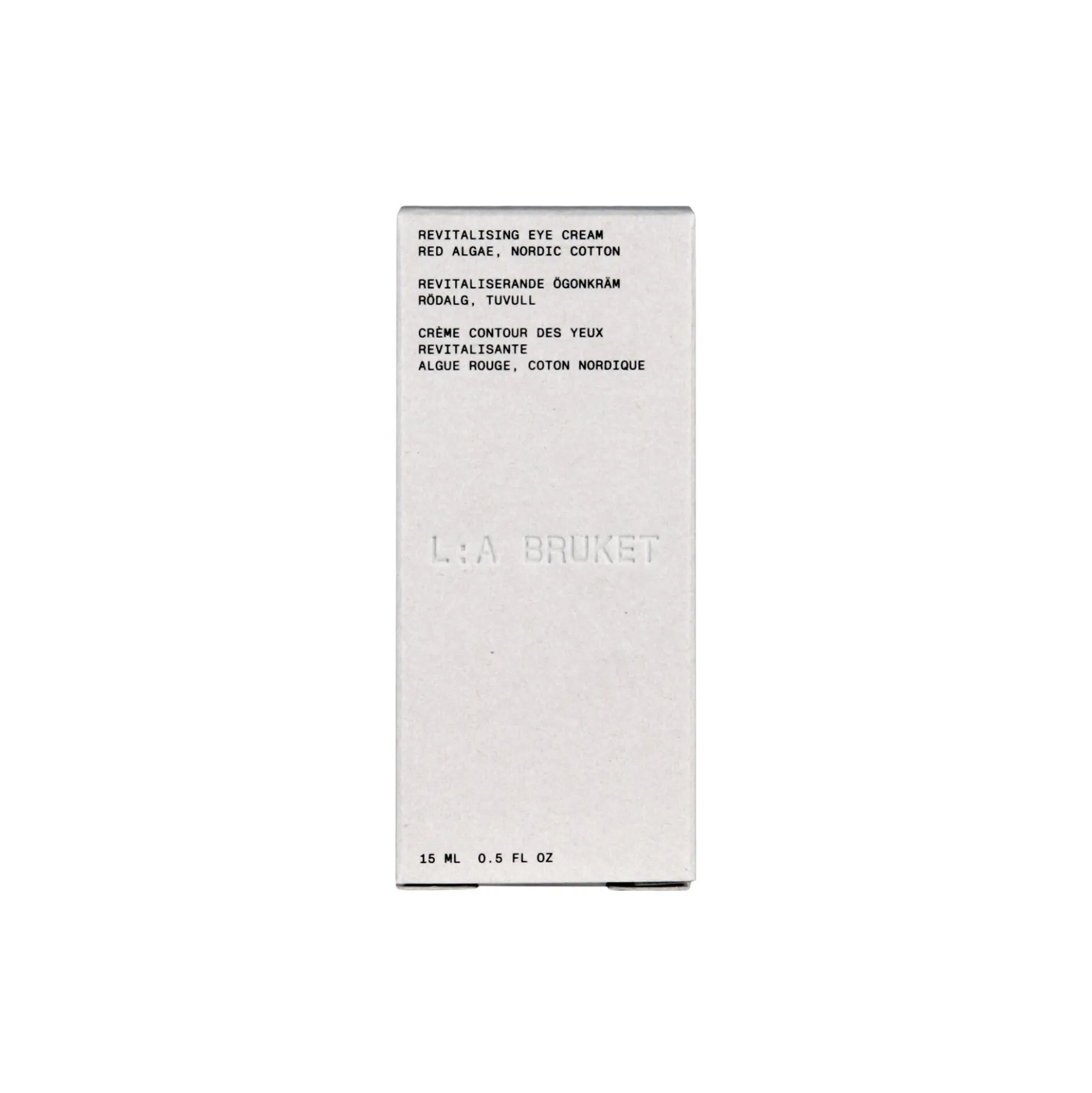 No. 280 Revitalising Eye Cream, red algae/nordic cotton
