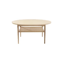 No. 100 Table, hvidolieret eg
