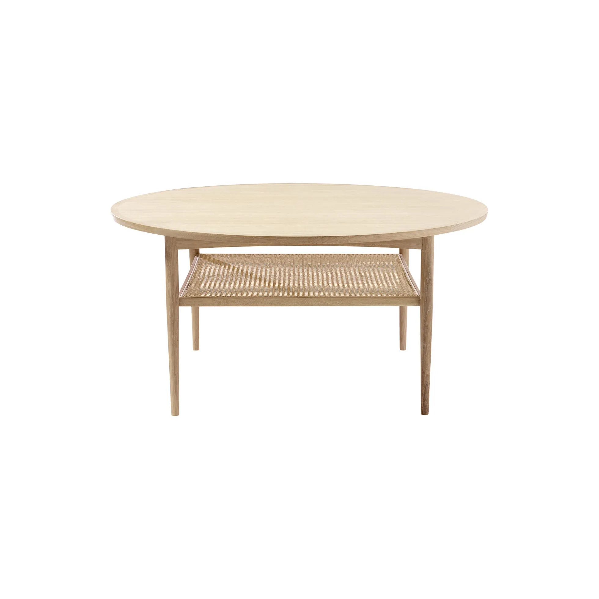 No. 100 Table, hvidolieret eg