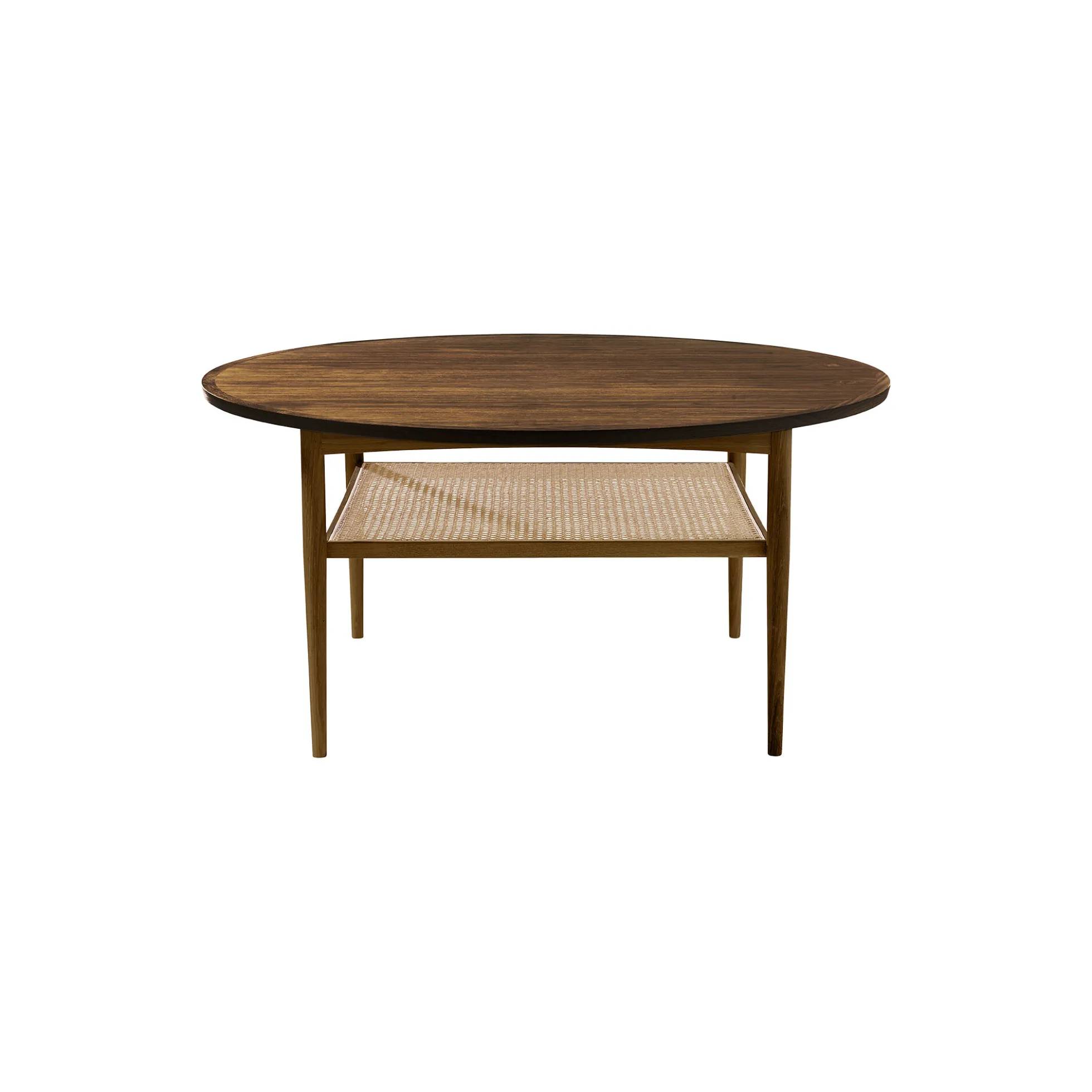 No. 100 Table, olieret røgbejdset eg