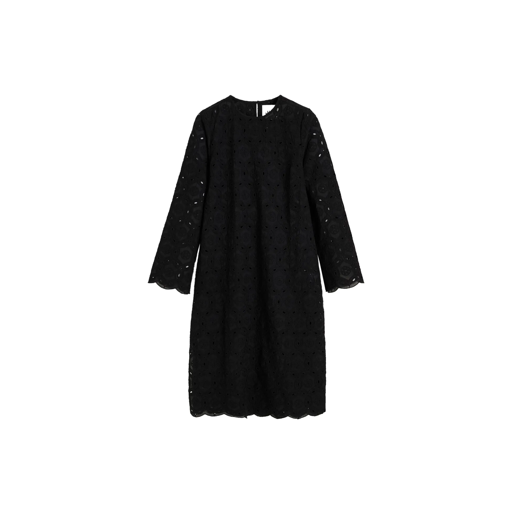 Novia Dress Embroidery, black