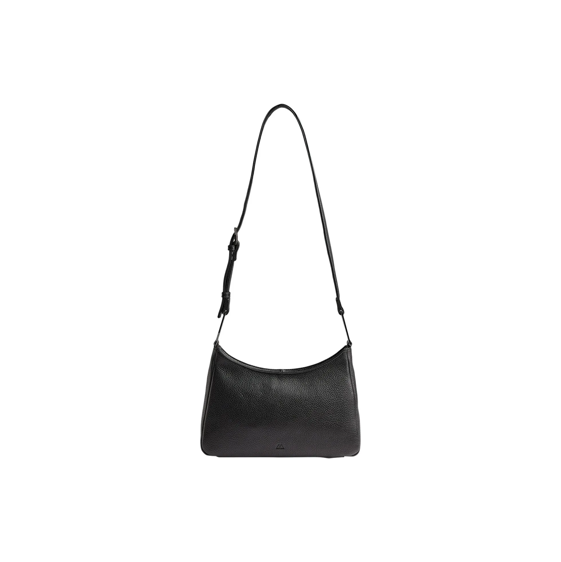 NuriaMBG Crossbody Bag Grain, black