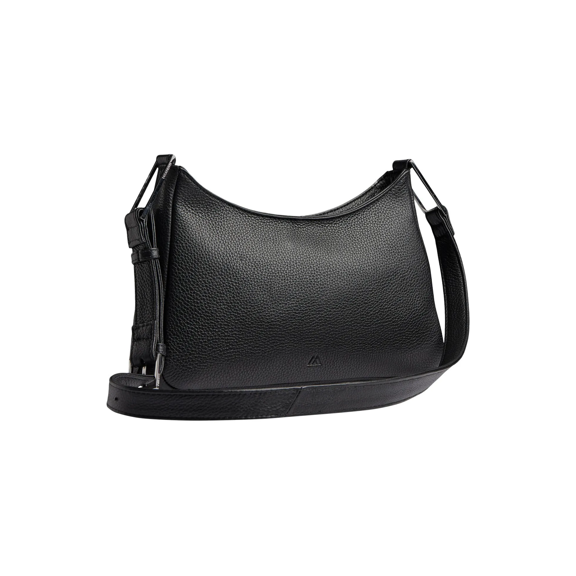 NuriaMBG Crossbody Bag Grain, black