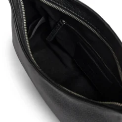 NuriaMBG Crossbody Bag Grain, black