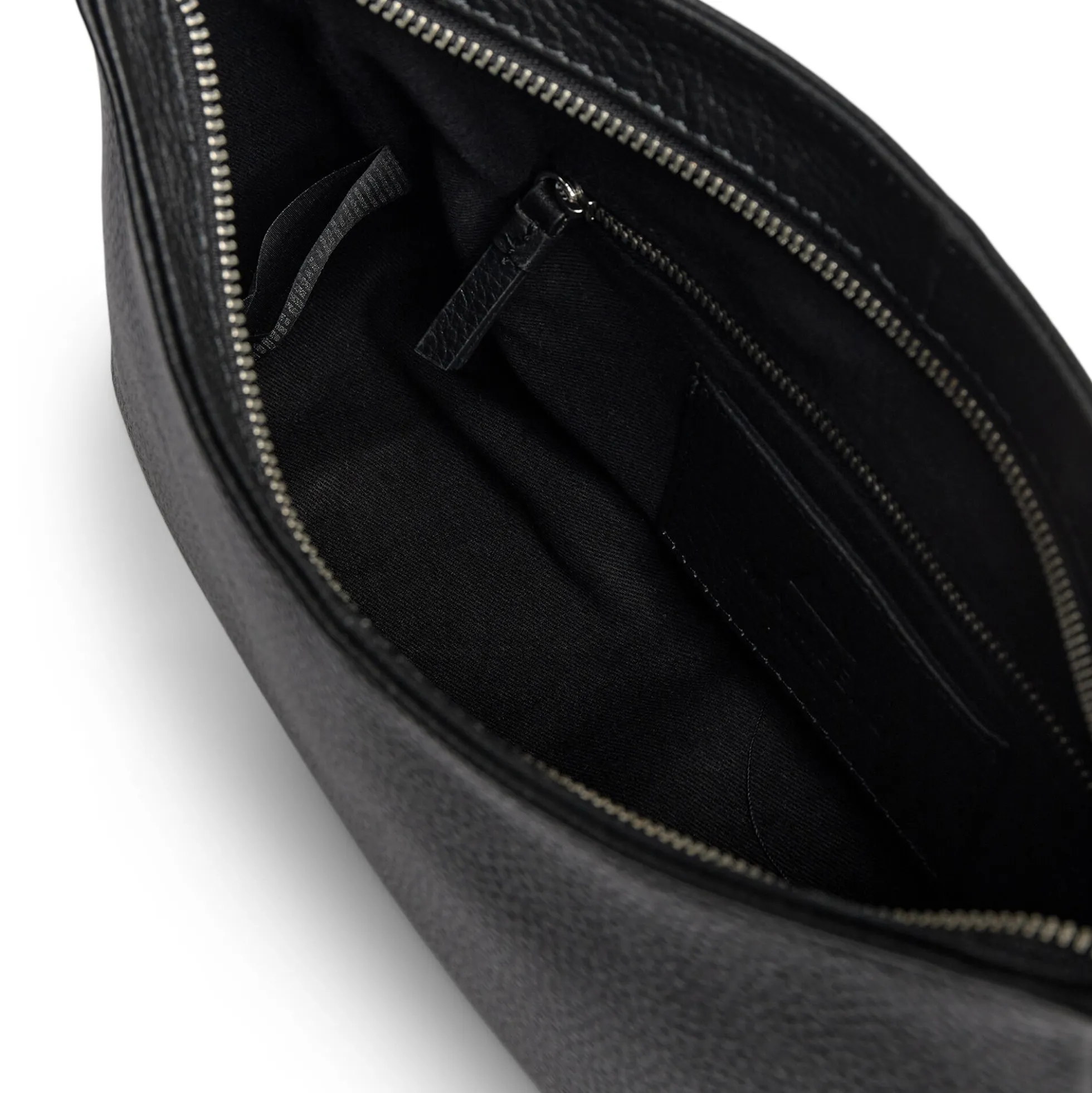NuriaMBG Crossbody Bag Grain, black