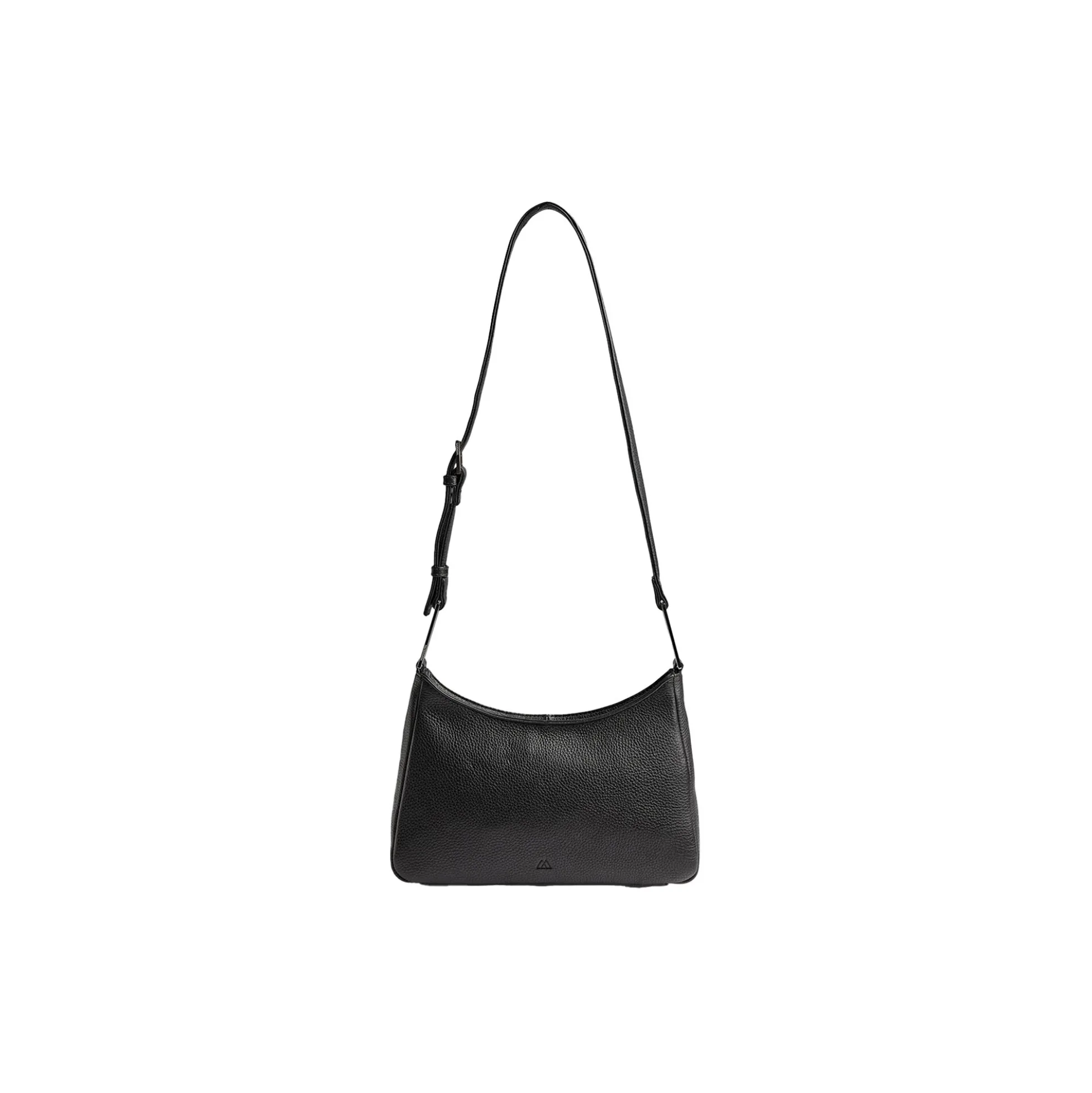 NuriaMBG Crossbody Bag Grain, black