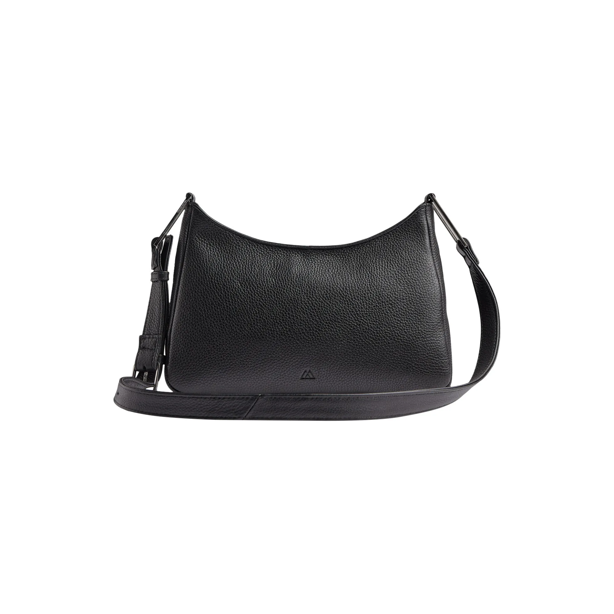 NuriaMBG Crossbody Bag Grain, black
