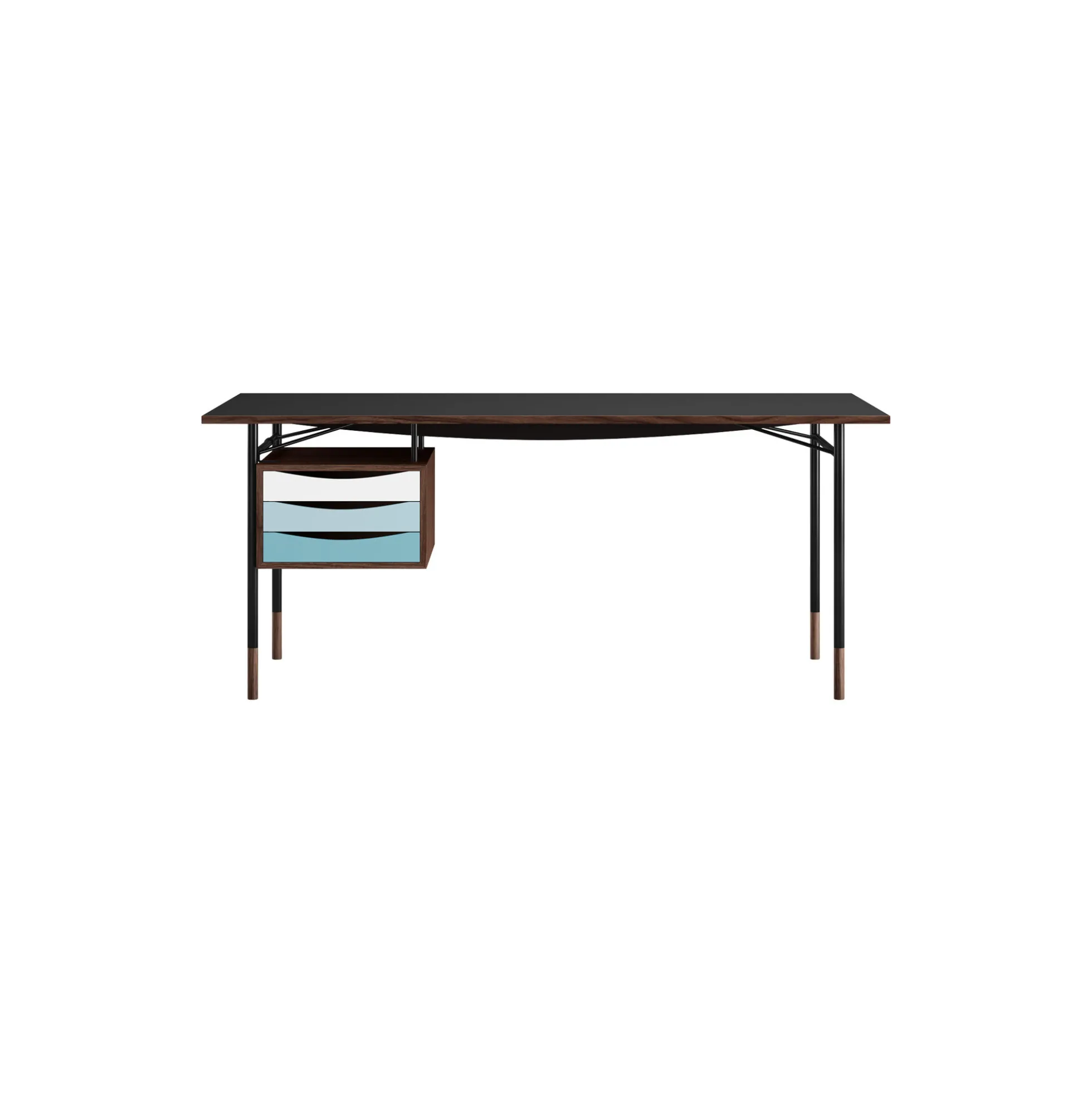 Nyhavn Arbejdsbord, black/cold