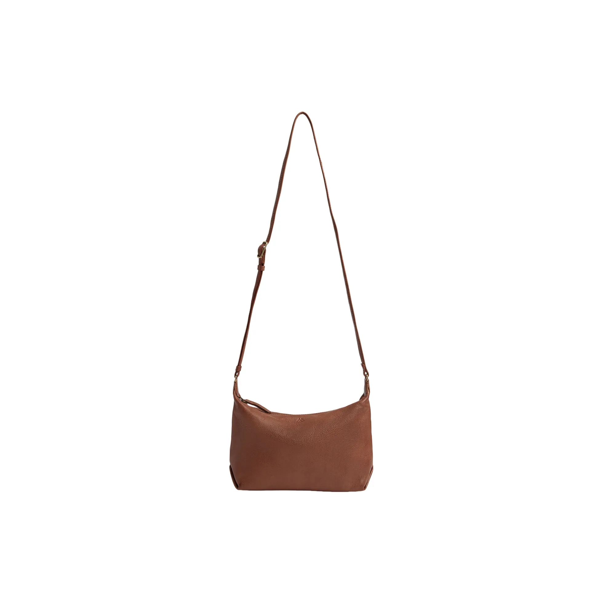 NyraMBG Cross. Bag, Soft Vint., cognac w/br. gold