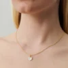 Ocean Heart halskæde, guld