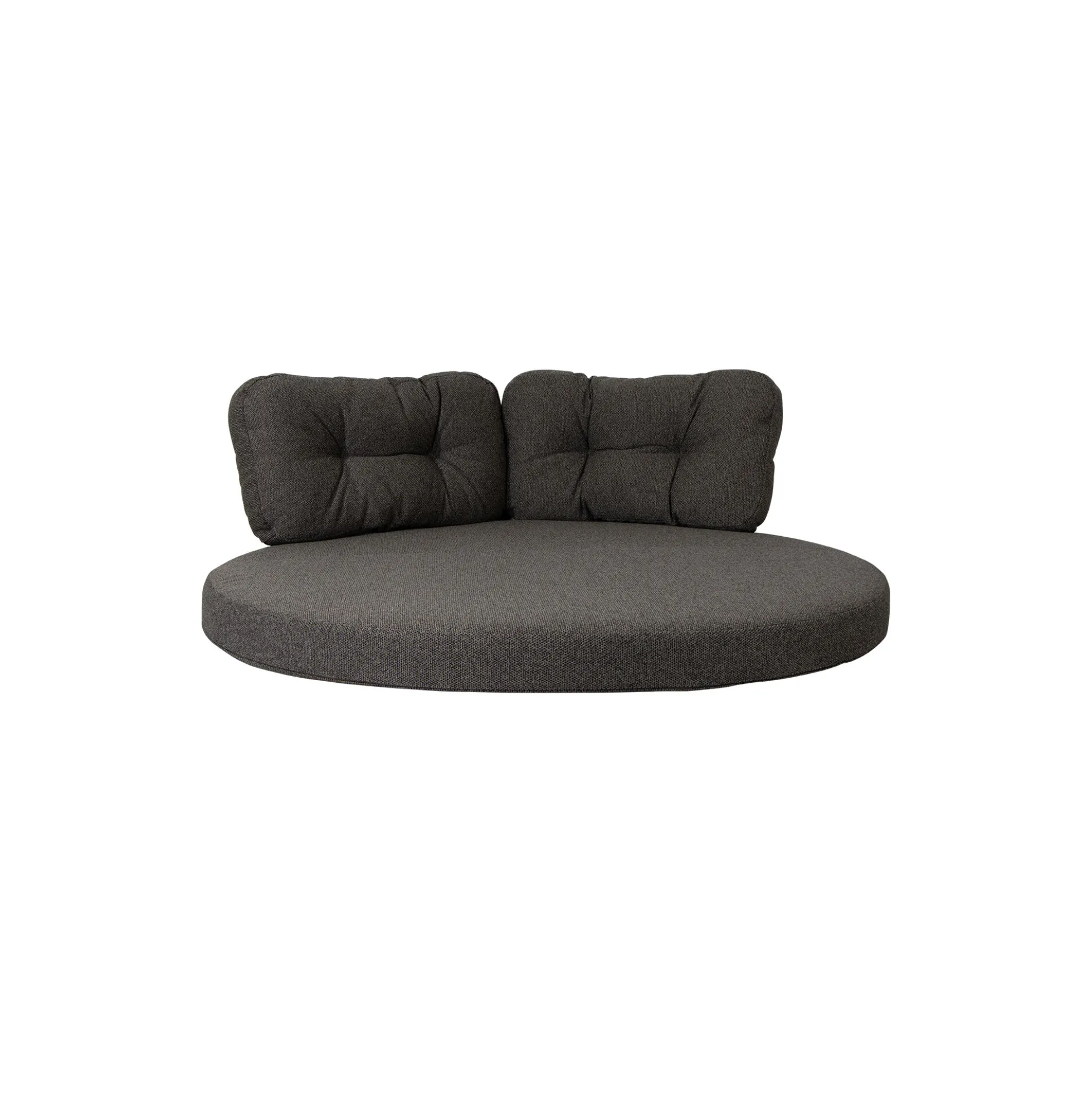 Ocean large daybed hyndesæt, dark grey