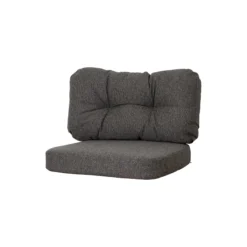 Ocean large loungestol hyndesæt, dark grey