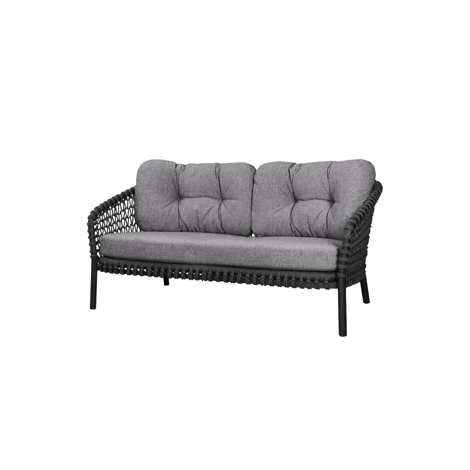 Ocean large 2-pers. sofa, dark grey