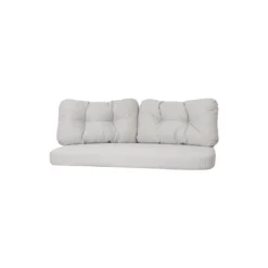 Ocean large 2-pers. sofa hyndesæt, white grey