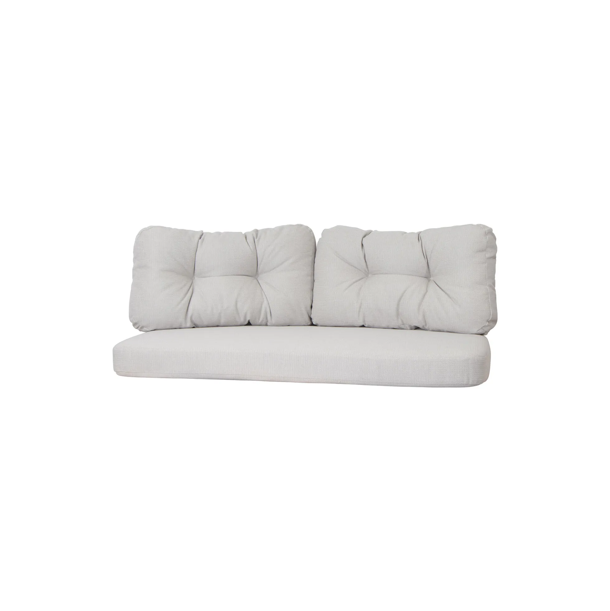 Ocean large 2-pers. sofa hyndesæt, white grey