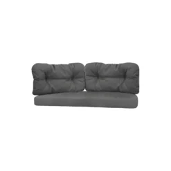 Ocean large 2-pers. sofa hyndesæt, grey