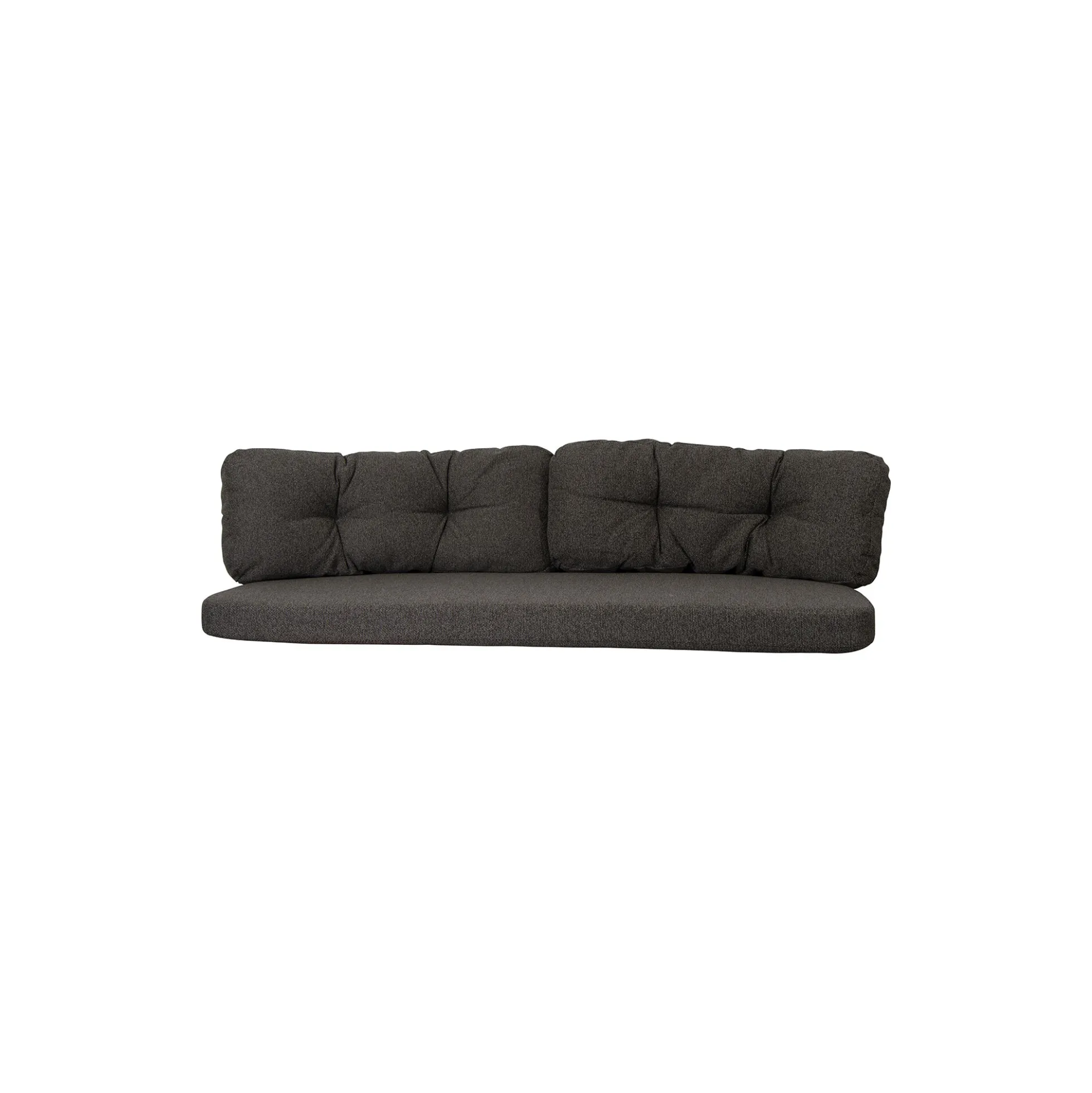 Ocean large 3-pers. sofa hyndesæt, dark grey