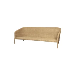 Ocean large 3-pers. sofa, natural
