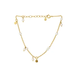 Ocean Pearl armbånd, guld