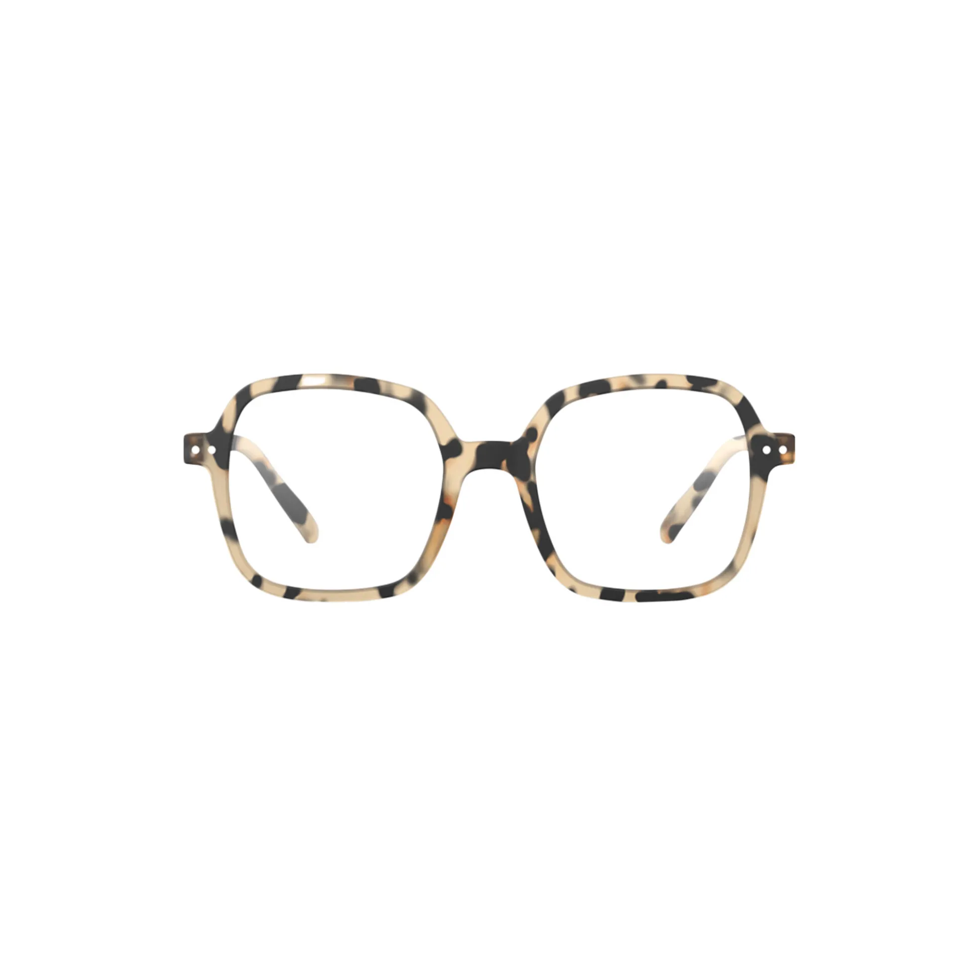 #OFFICE READING briller, light tortoise