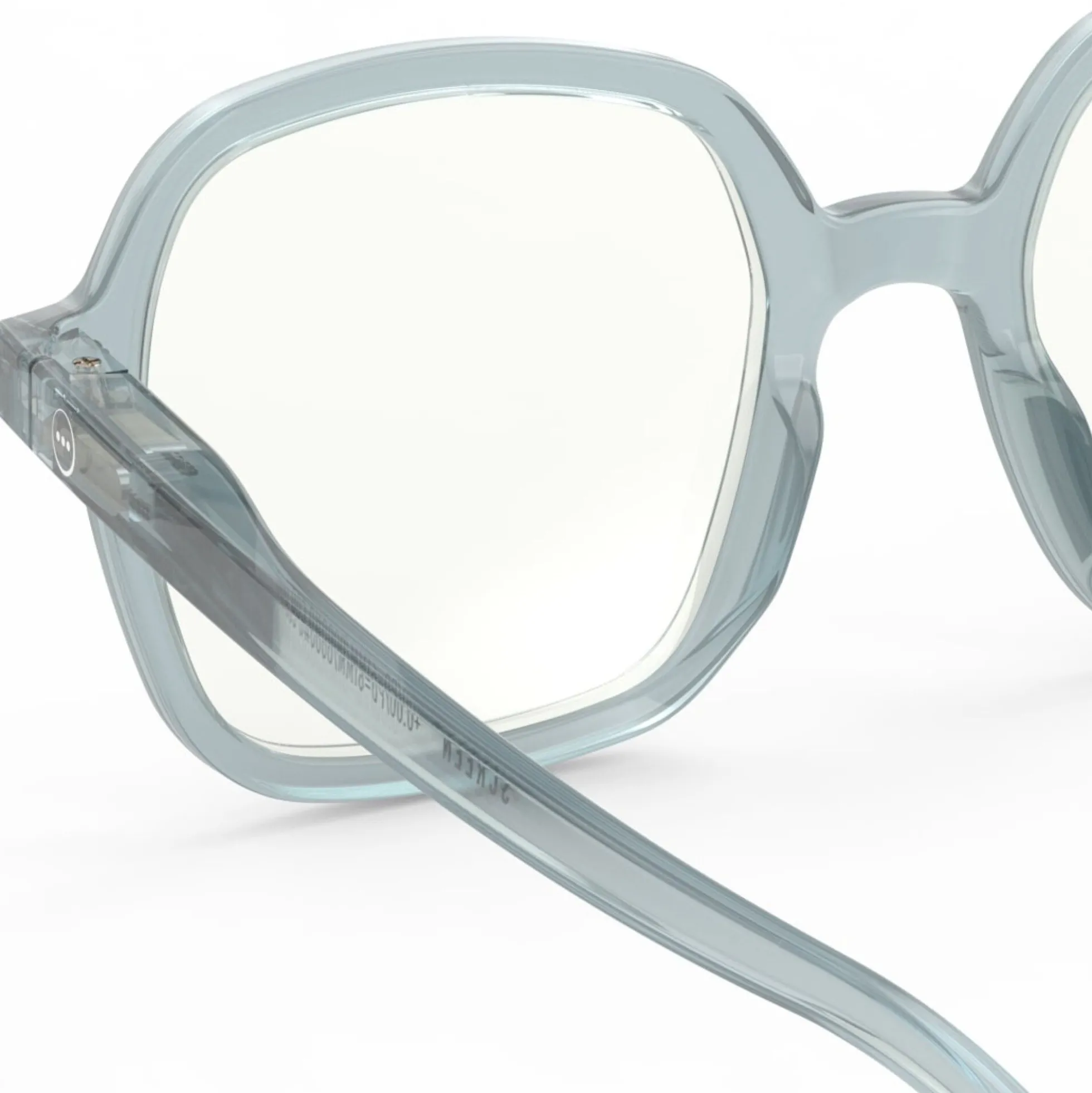 #OFFICE SCREEN briller, frozen blue