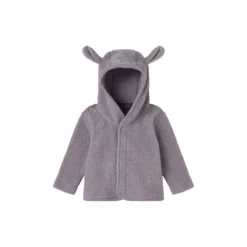 Olini Teddy Jacket, purple suede