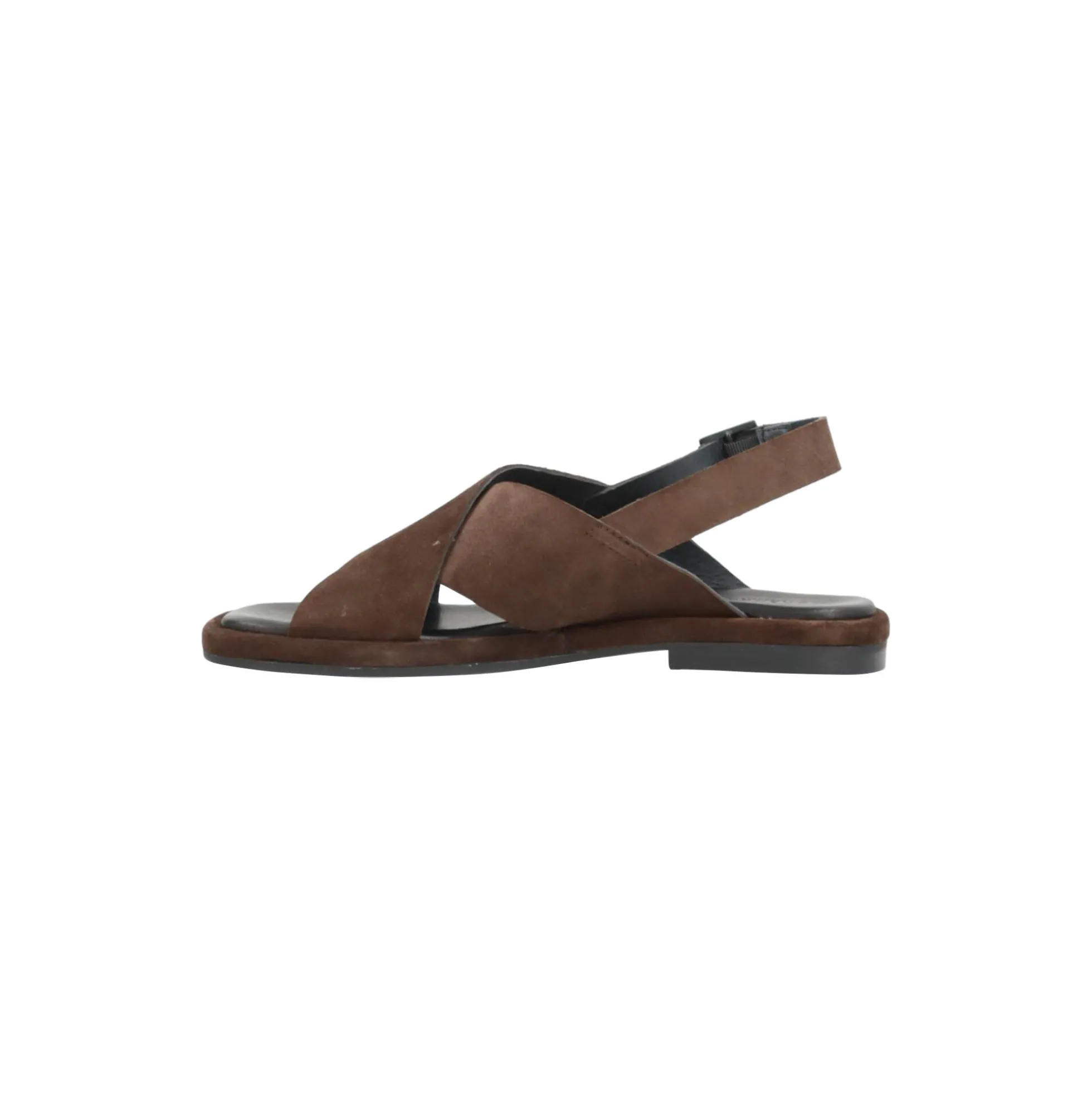 ONRY Strap SO Flat sandals, chocolat