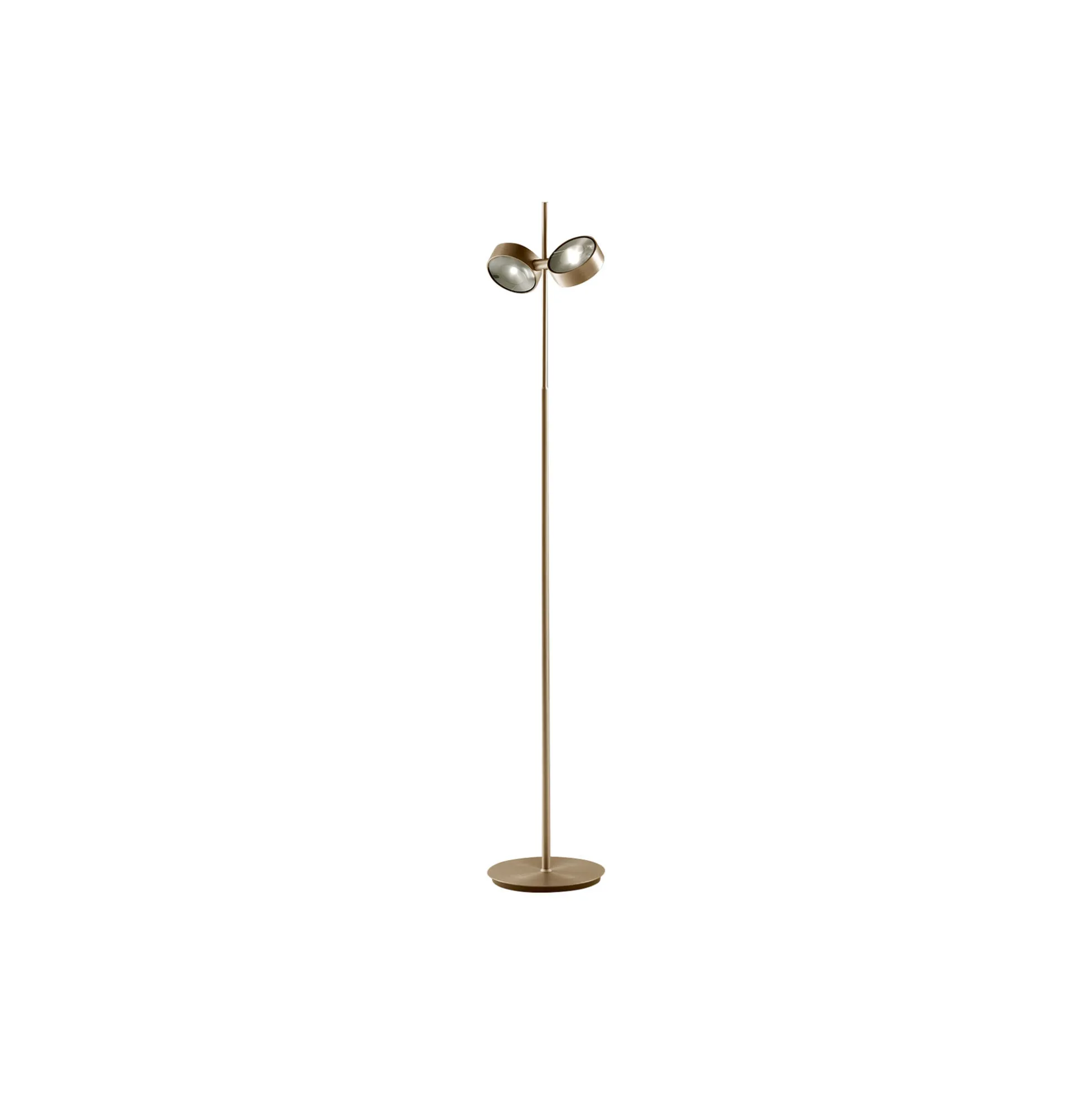 ORBIT gulvlampe, brass