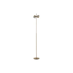 ORBIT gulvlampe, brass