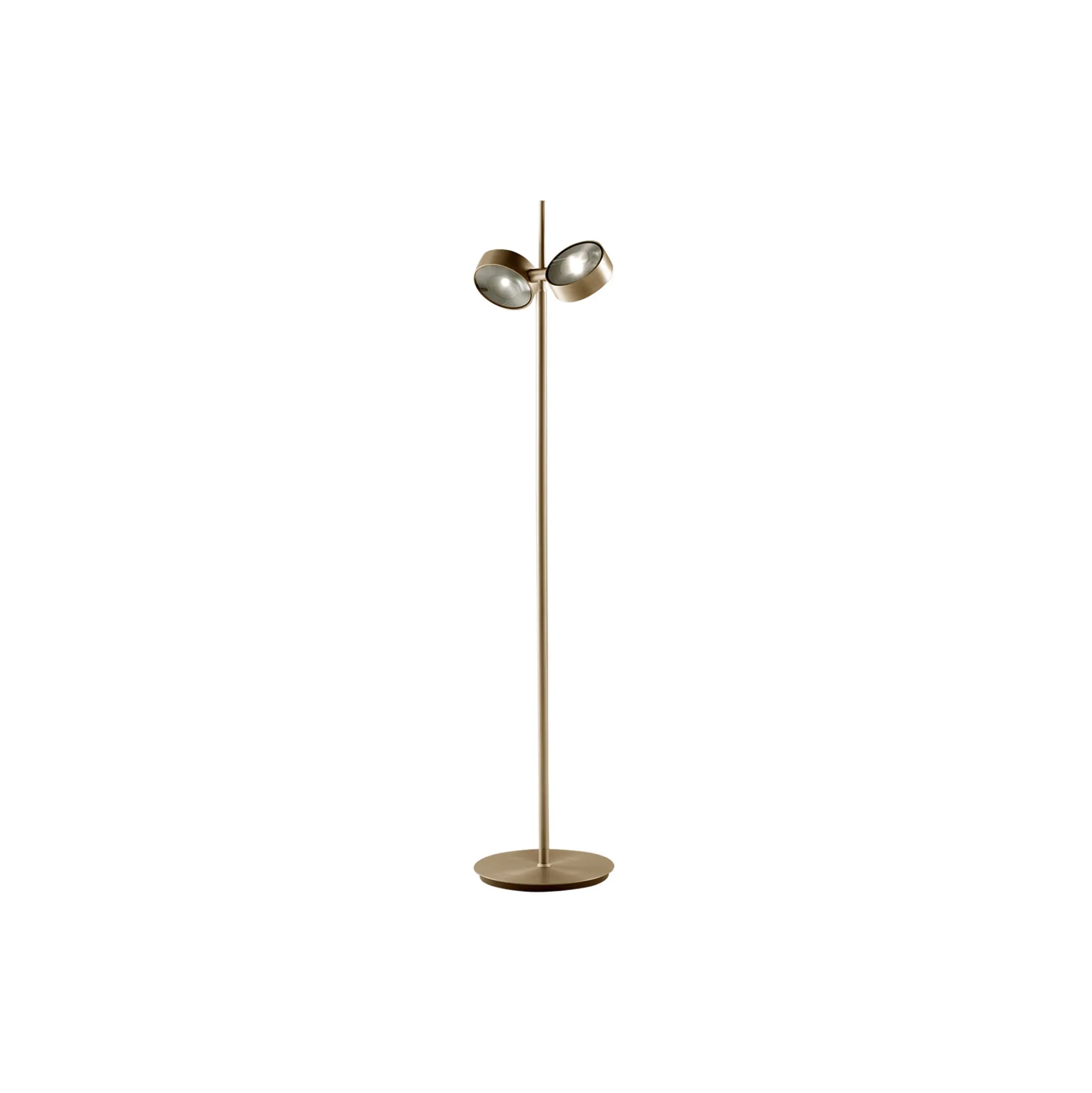 ORBIT gulvlampe, brass