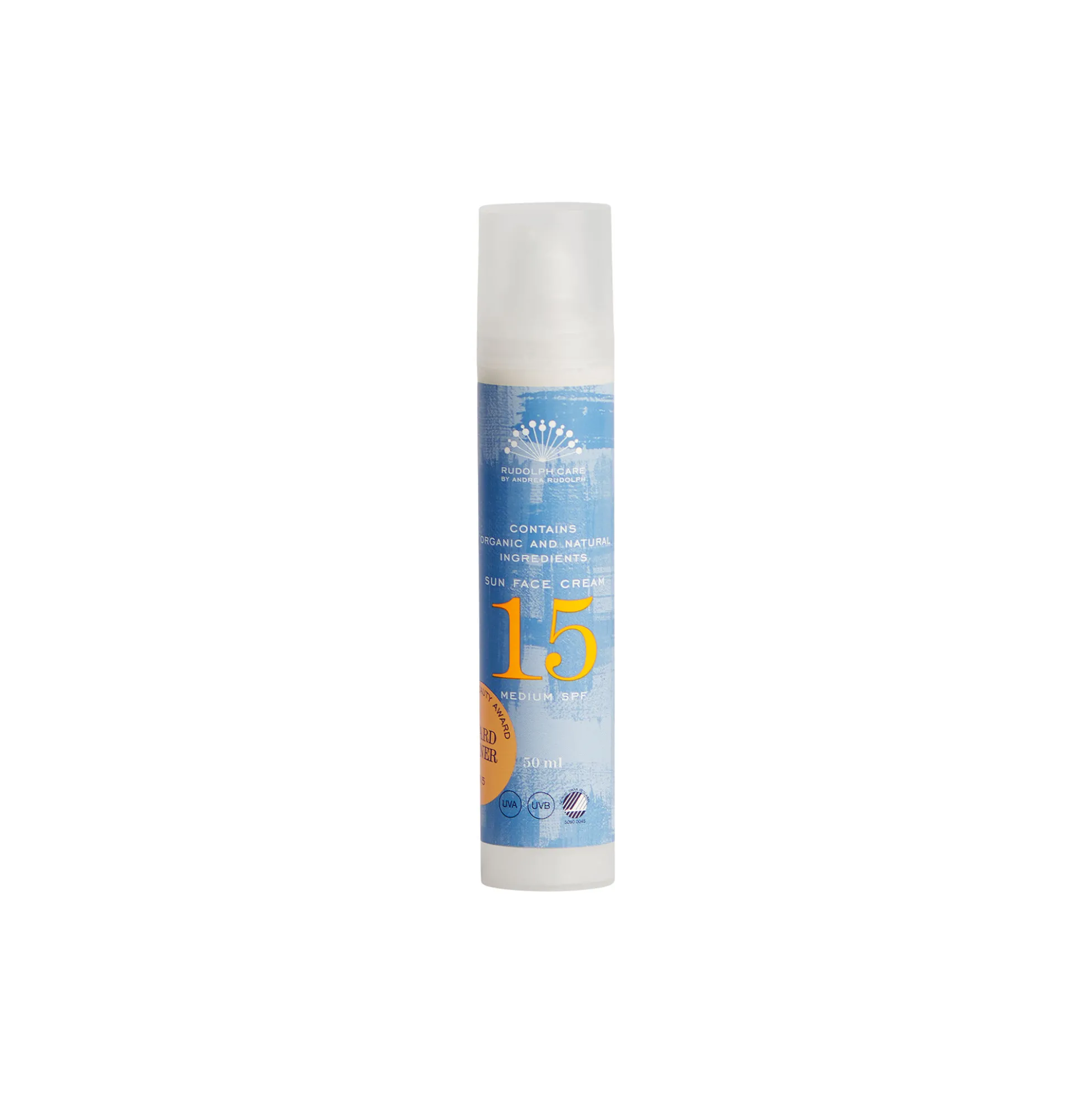 Organic Sun Face Cream 15 SPF