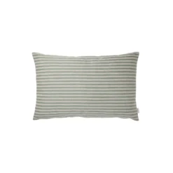 Outdoor Fine Stripe pude, green