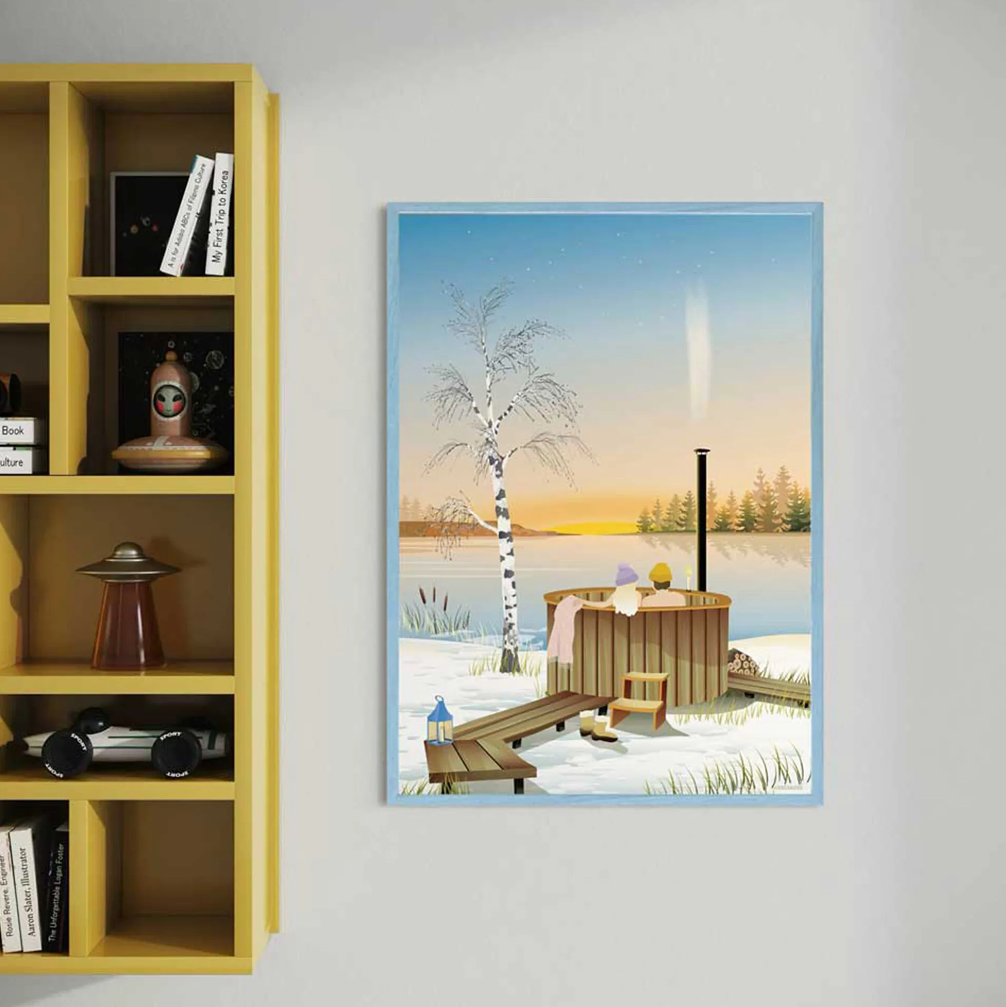 OUTDOOR HOT TUB plakat