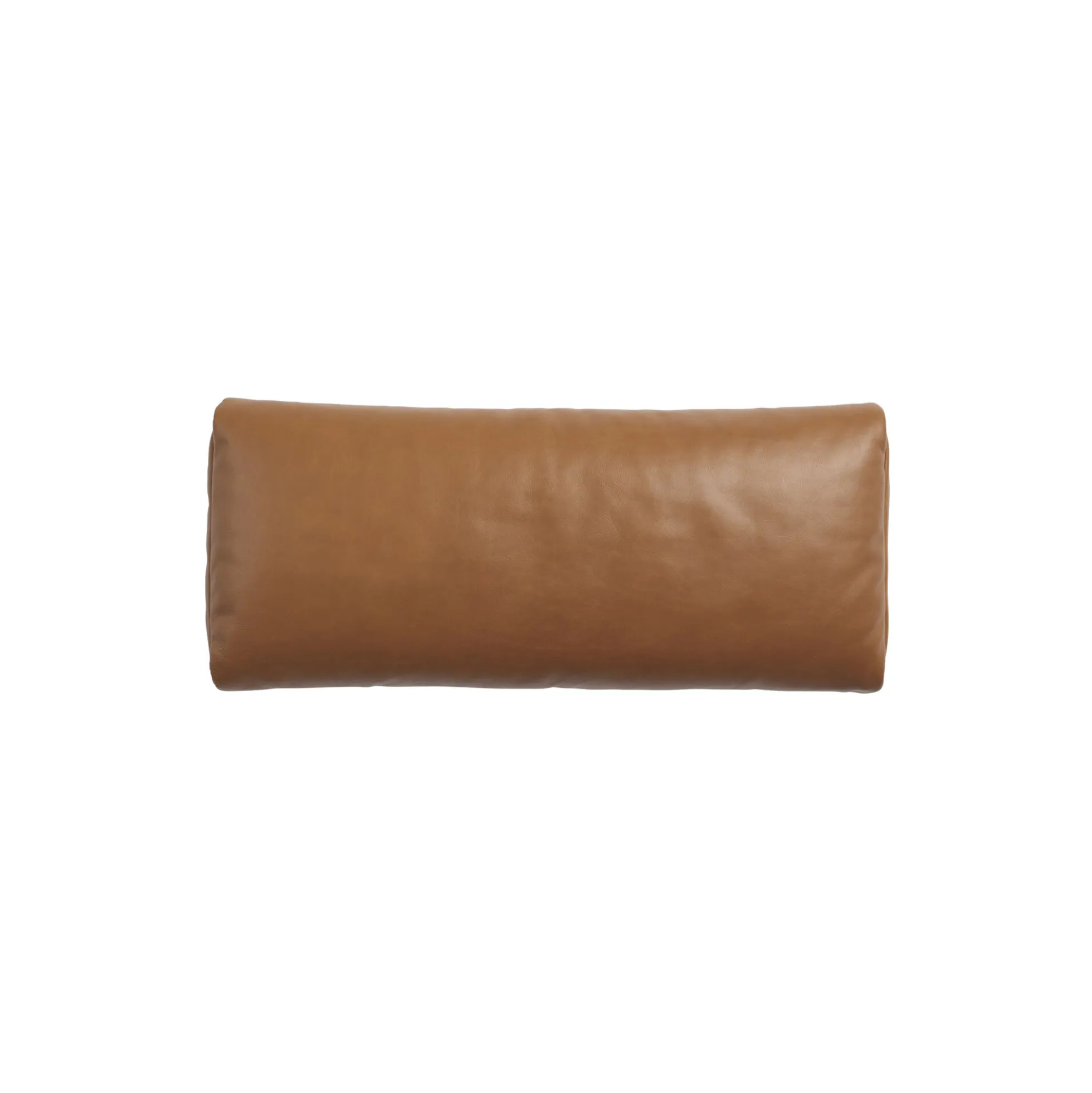 Outline Daybed Cushion, refine leather cognac